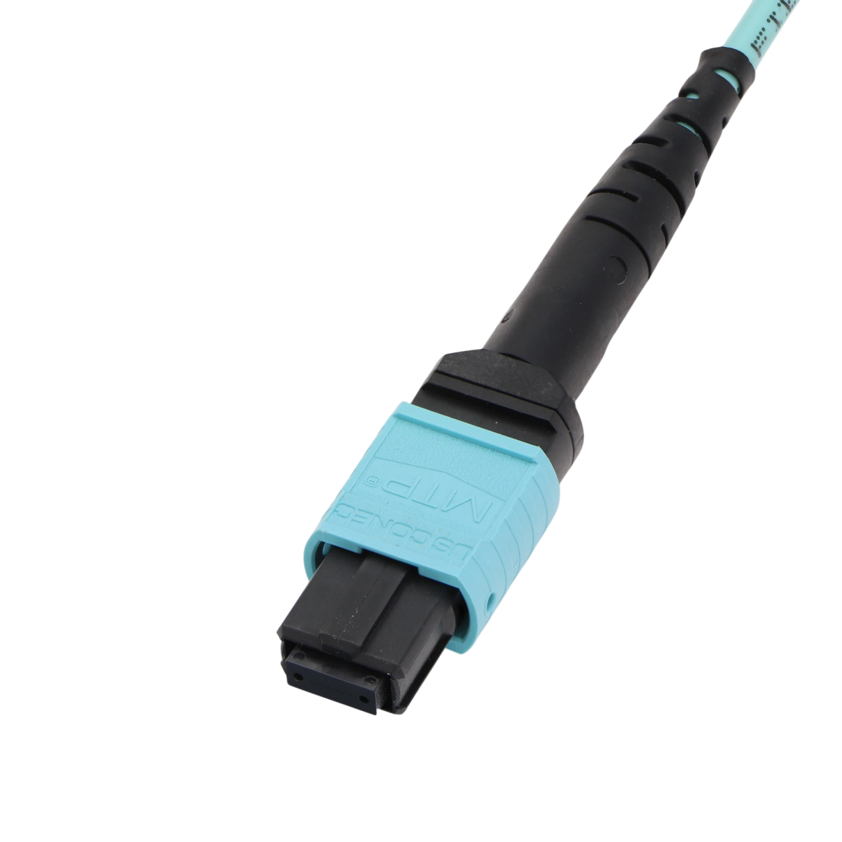 Fiber Optic Patch Cable, MTP Female UPC to MTP Female UPC, Type A, 12f, OM3, Plenum