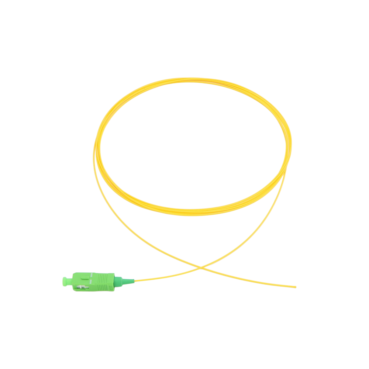 Fiber Optic Pigtail, 900um, SC APC, OS2