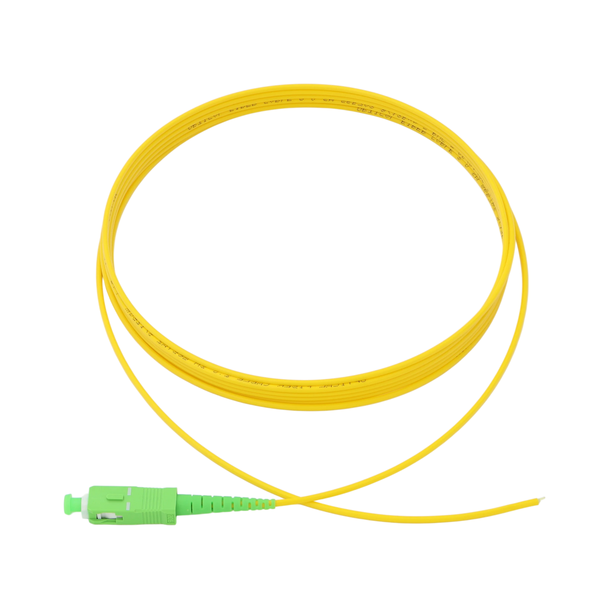 Fiber Optic Pigtail, 2mm, SC APC, OS2