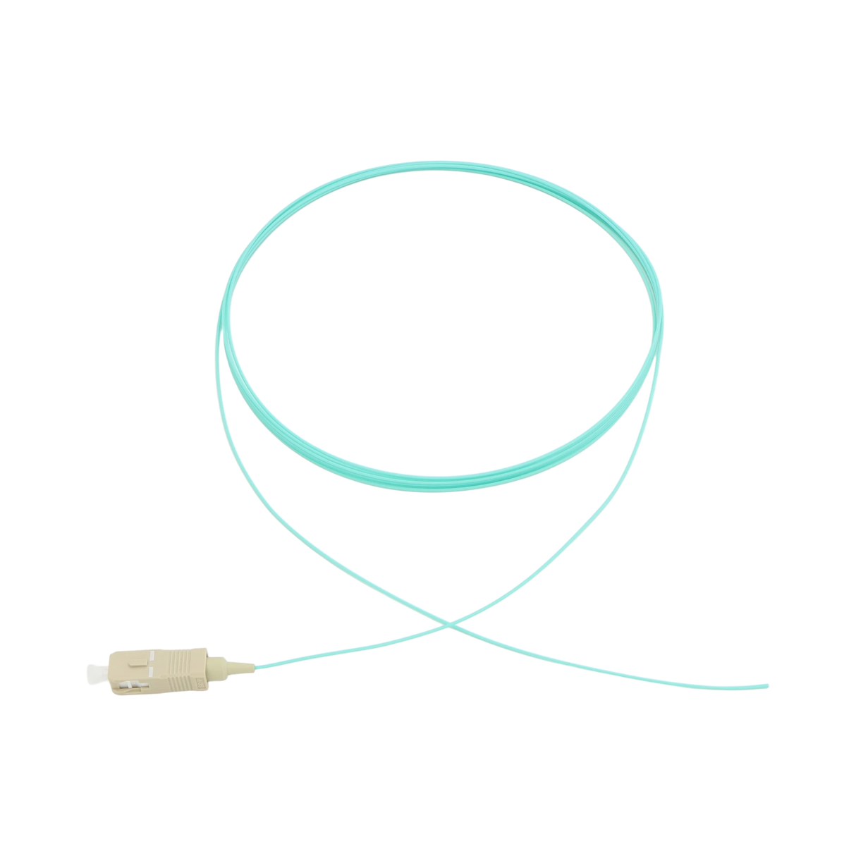 Fiber Optic Pigtail, 900um, SC UPC, OM3