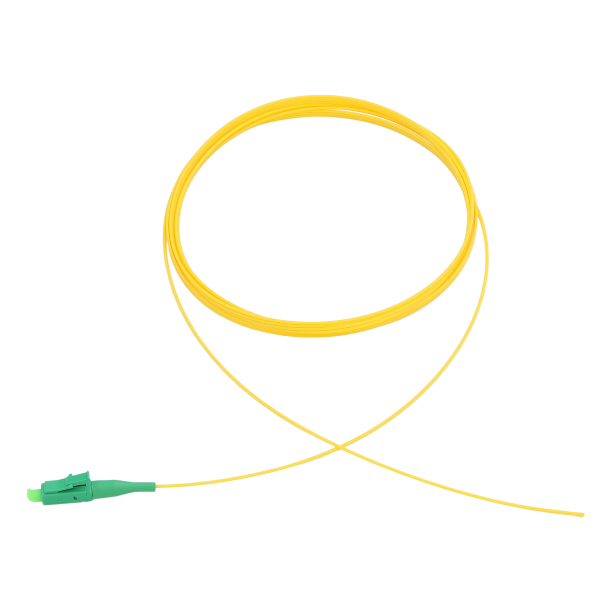 Fiber Optic Pigtail, 900um, LC APC, OS2