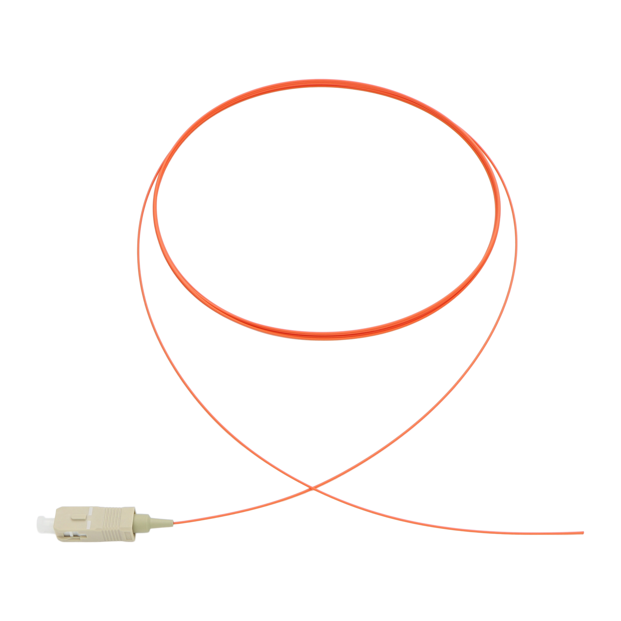 Fiber Optic Pigtail, 900um, SC UPC, Multimode OM1