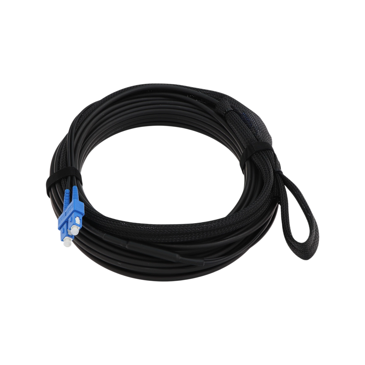 Pre-Terminated Fiber Optic Cable, SC UPC Duplex to SC UPC Duplex