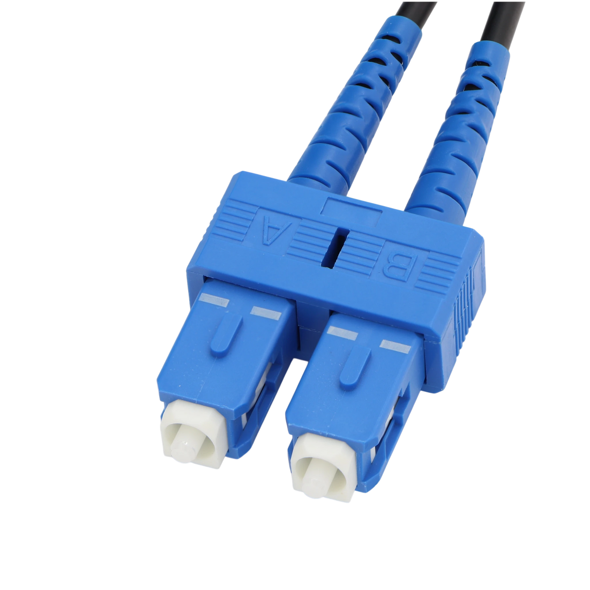 Pre-Terminated Fiber Optic Cable, SC UPC Duplex to SC UPC Duplex