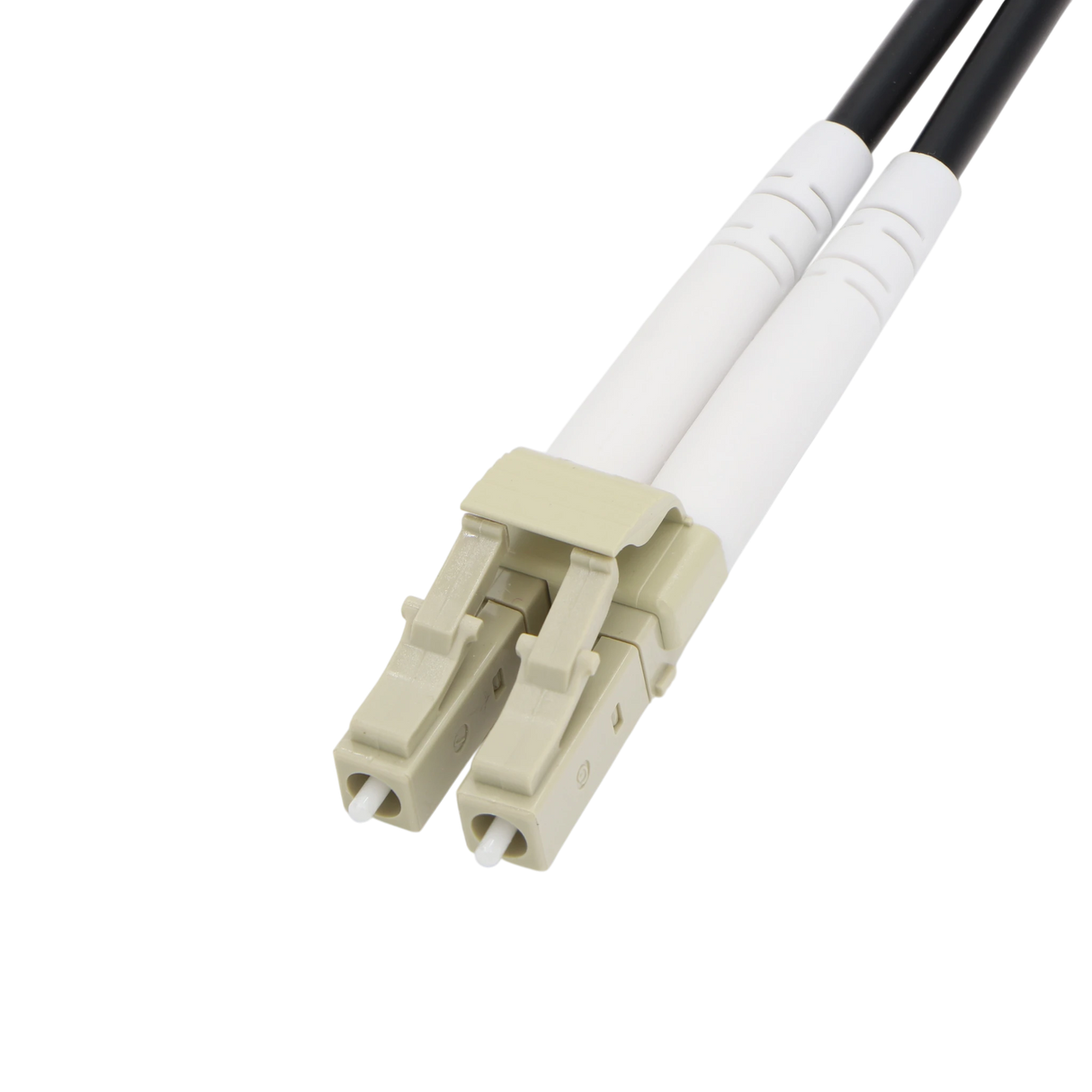 Armored Fiber Optic Patch Cable, LC UPC Duplex to LC UPC Duplex