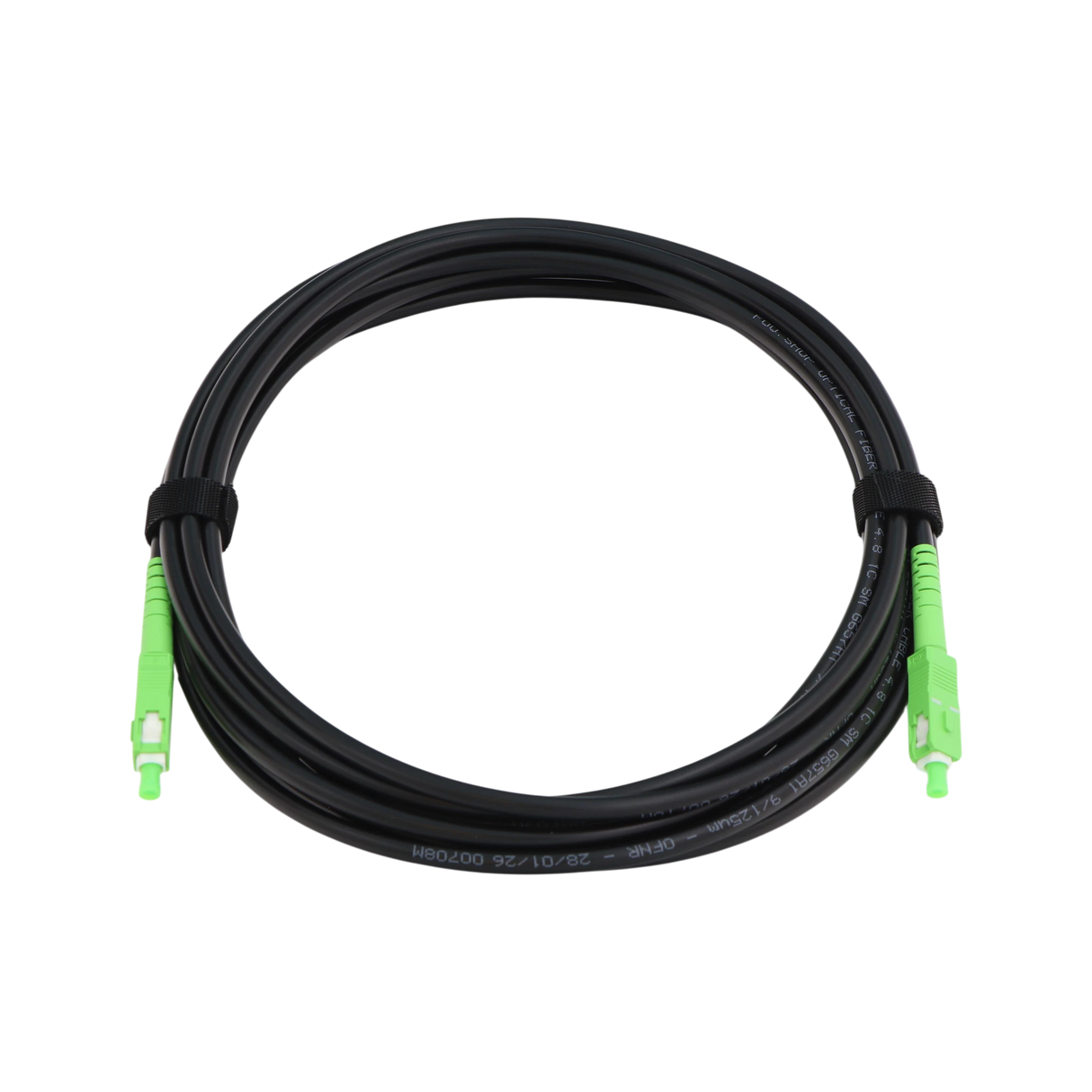 FTTx Fiber Optic Patch Cable, SC APC Simplex to SC APC Simplex
