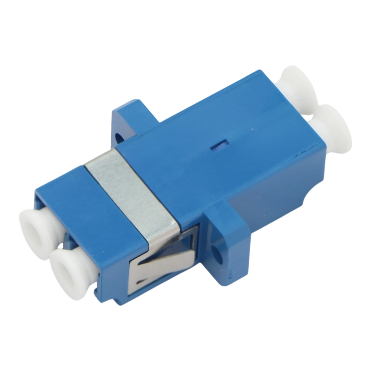 LC-UPC Duplex Coupler with Flange, Single-mode OS2 (10 pack)