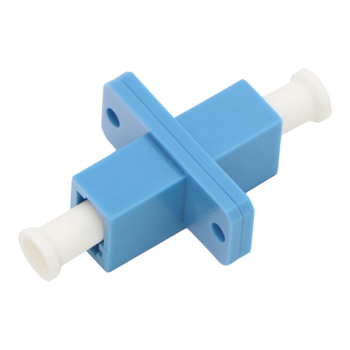 LC-UPC Simplex Coupler with Flange, Single-mode OS2 (10 pack)