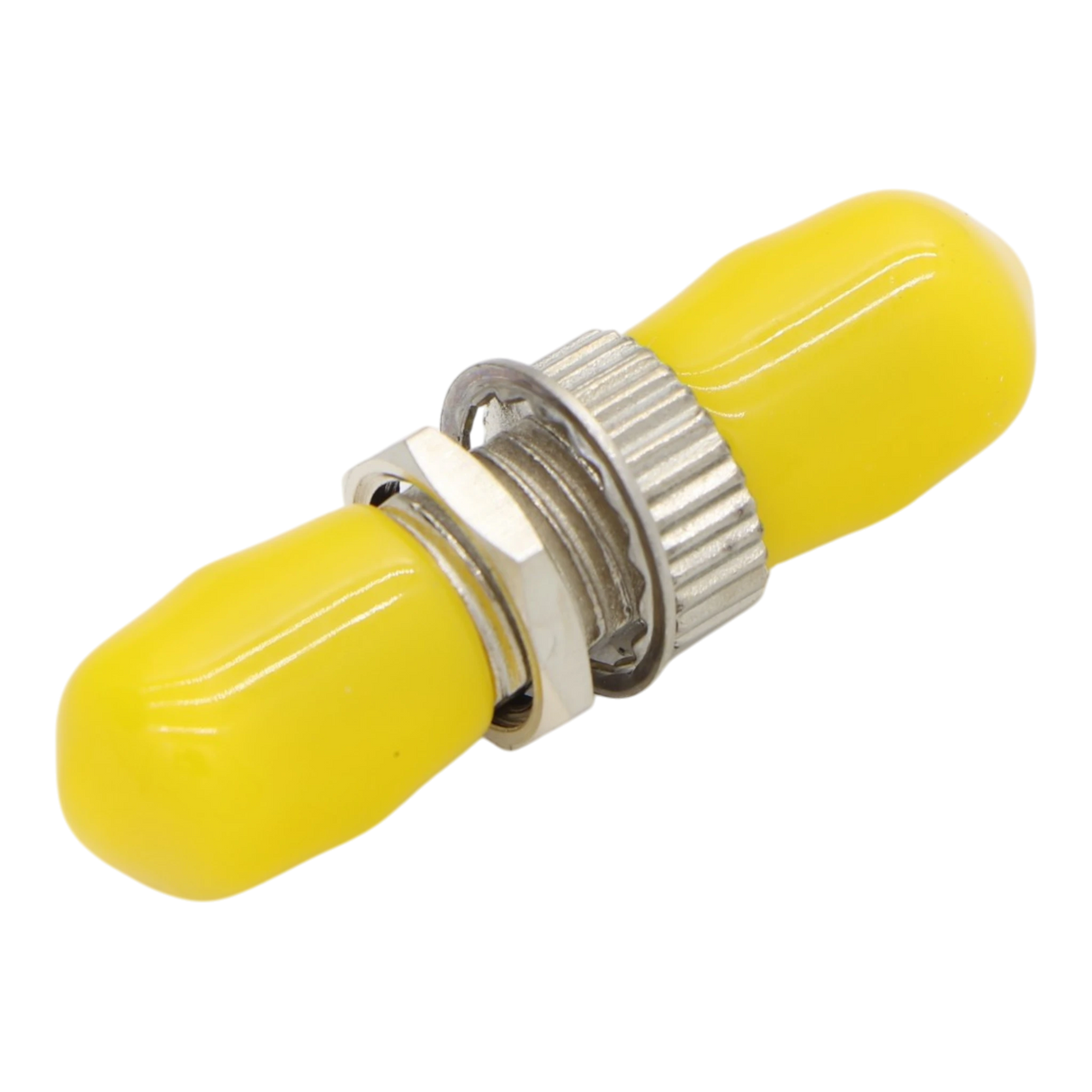 ST-UPC Simplex Coupler with Flange, Single-mode OS2 (10 pack)