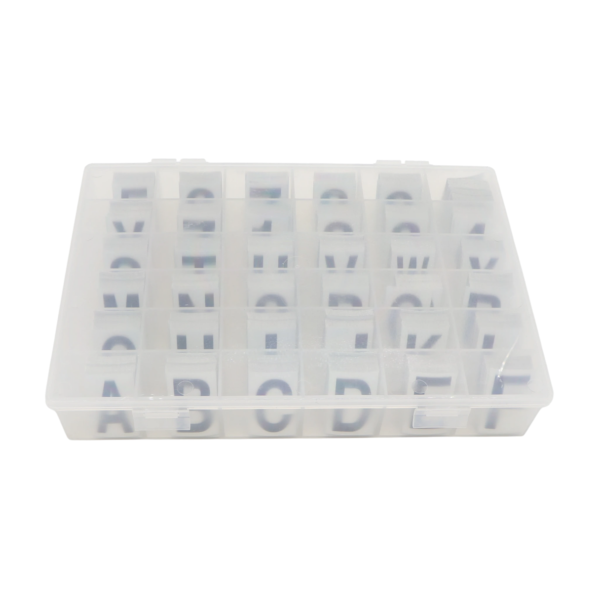 Reflective ID Decal Kit, Letters A-Z, Numbers 0-9, Black on White, Indoor/Outdoor