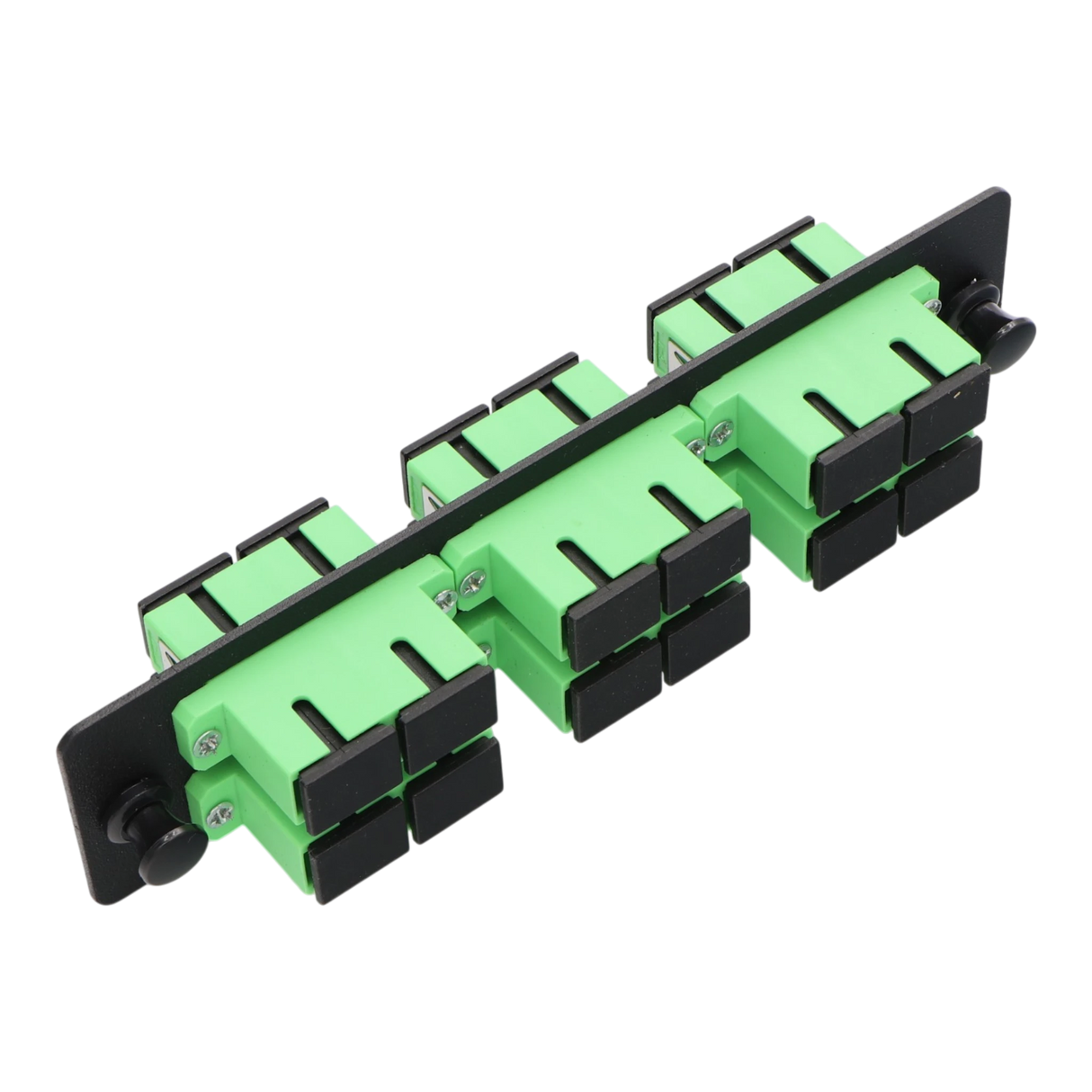 12F, SC-APC Duplex (6) LGX Compatible Adapter Panel, Single-mode OS2