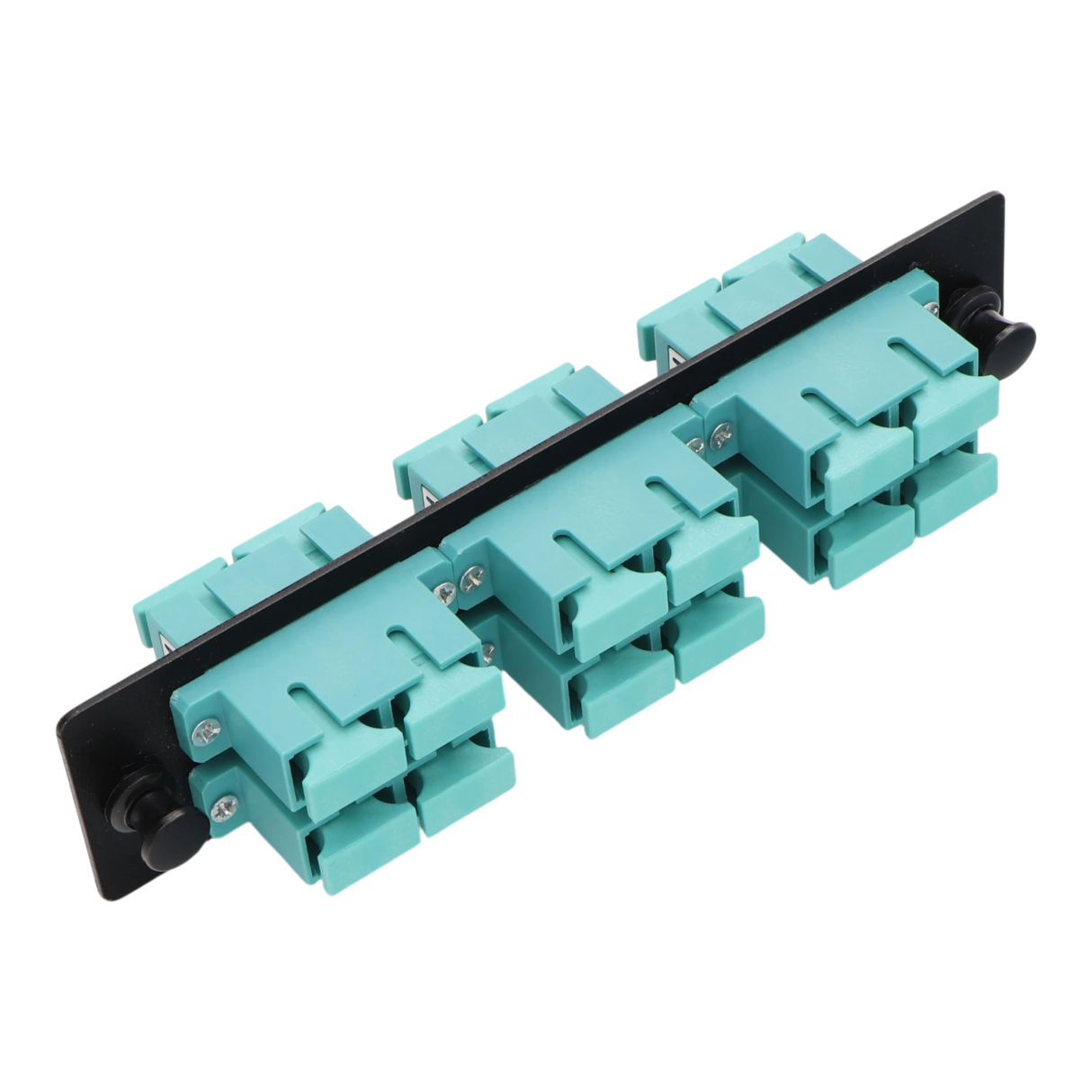 12F, SC-UPC Duplex (6) LGX Compatible Adapter Panel, Multimode OM4
