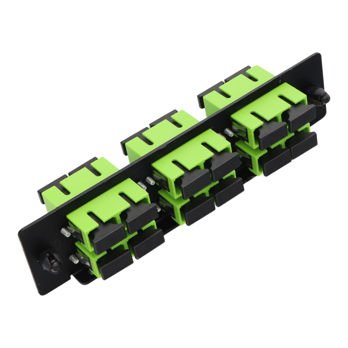12F, SC-UPC Duplex (6) LGX Compatible Adapter Panel, Multimode OM5