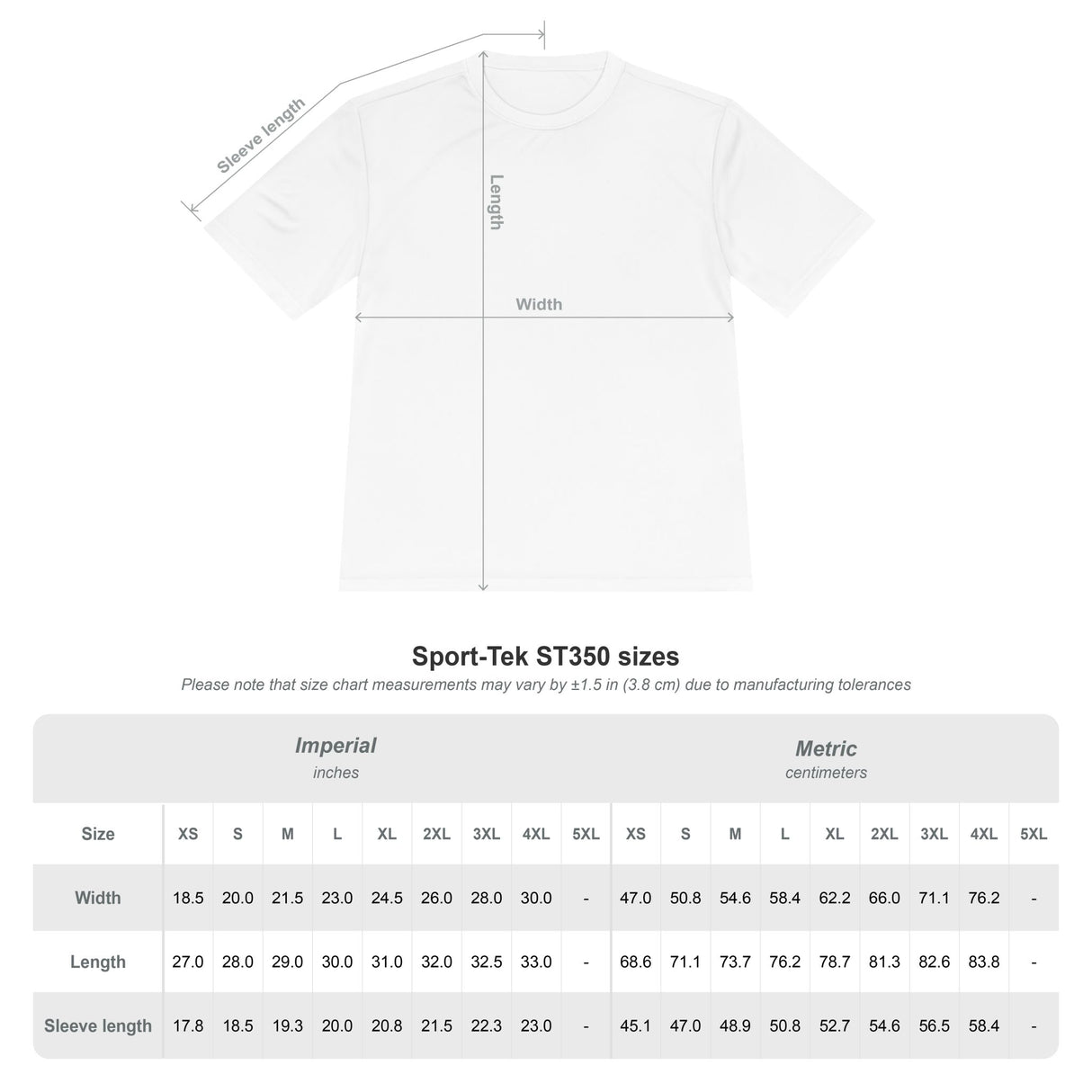 FOO Unisex Moisture Wicking Tee