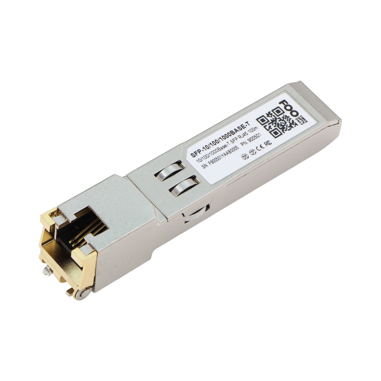 RJ45 Copper Transceiver Module, SFP-10/100/1000BASE-T, 10/100/1000Base-T SFP RJ45