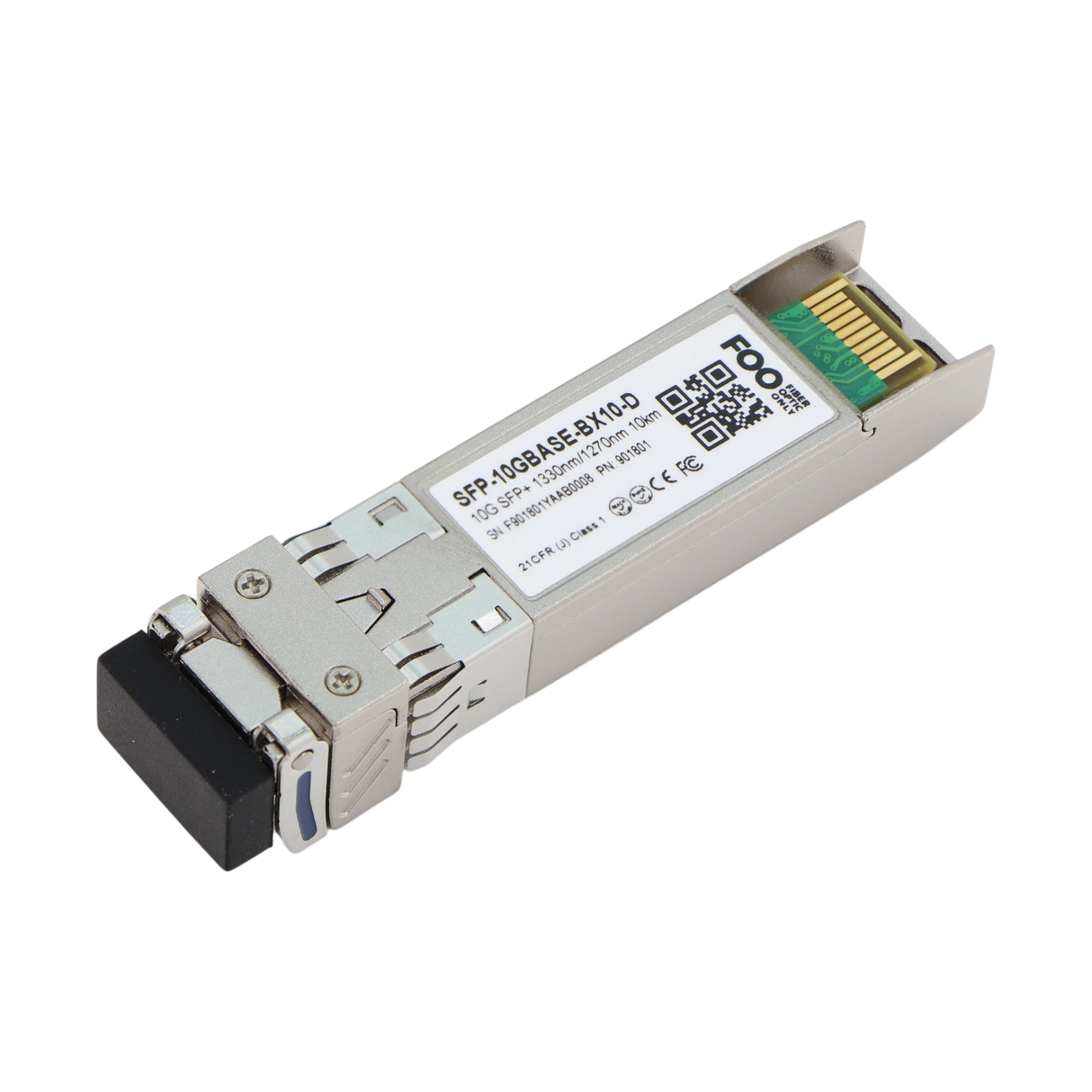 Optical Transceiver Module, SFP-10GBASE-BX10-D, 10G SFP+ 1330nm/1270nm