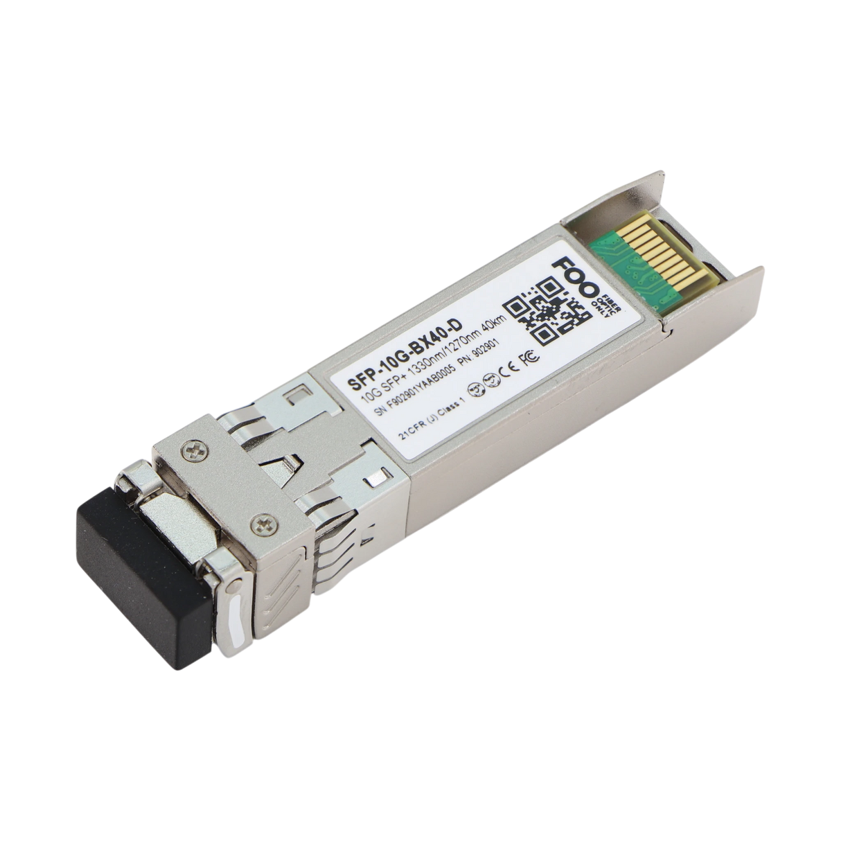 Optical Transceiver Module, SFP-10G-BX40-D, 10G SFP+ 1330nm/1270nm