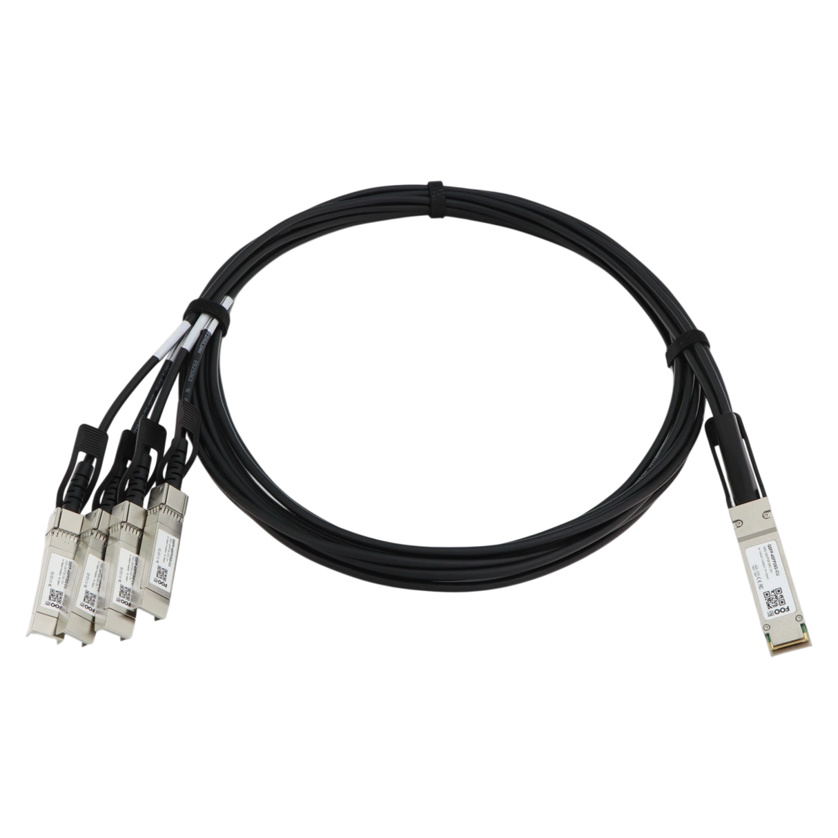 Direct Attach Copper Cable, QSFP-4SFP25G-CU, 100G QSFP28 DAC