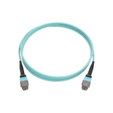 Fiber Optic Patch Cable, MTP Female UPC to MTP Female UPC, Type B, 12f, OM3, Plenum