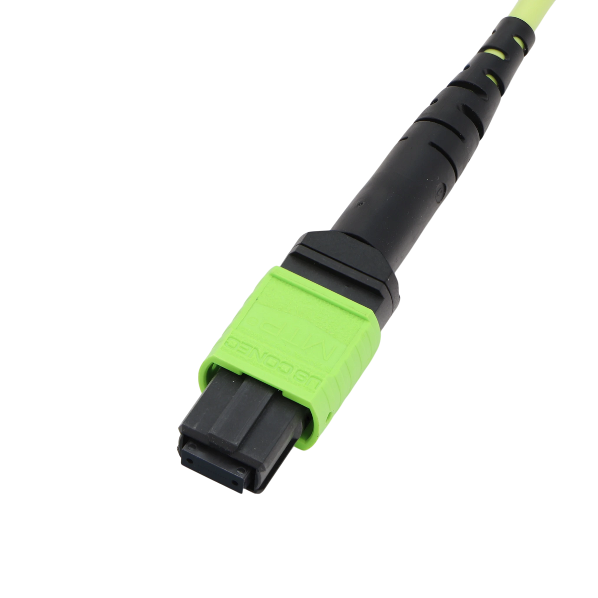 Fiber Optic Patch Cable, MTP Female UPC to MTP Female UPC, Type A, 12f, OM5, Plenum