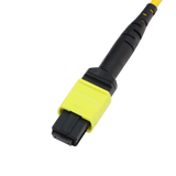 MTP/MPO Fiber Harness Cable, MTP Female APC to 4x Duplex LC UPC, Type B, 8f, OS2, Plenum