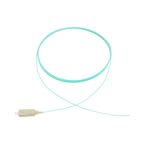Fiber Optic Pigtail, 900um, SC UPC, OM3