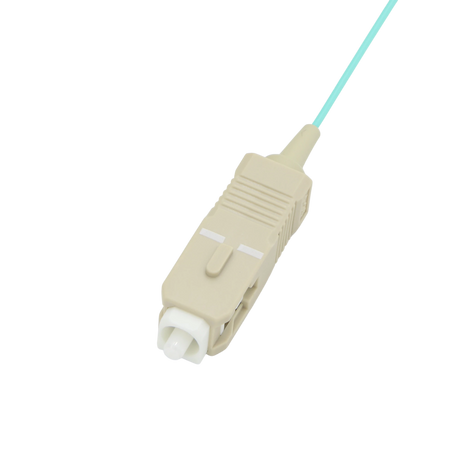 Fiber Optic Pigtail, 900um, SC UPC, OM3