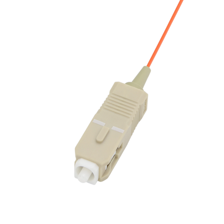 Fiber Optic Pigtail, 900um, SC UPC, Multimode OM1