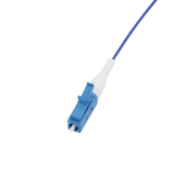 Fiber Optic Pigtail, 12 Strand, unjacketed color-coded, 900um, LC UPC, OS2