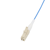 Fiber Optic Pigtail, 12 Strand, unjacketed color-coded, 900um, LC UPC, OM3