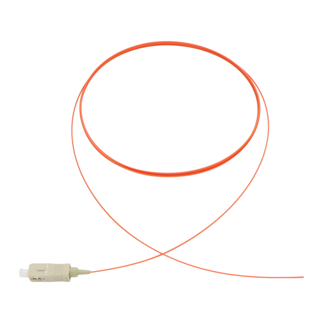 Fiber Optic Pigtail, 900um, SC UPC, Multimode OM1