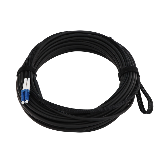 Pre-Terminated Fiber Optic Cable, LC UPC Duplex to LC UPC Duplex