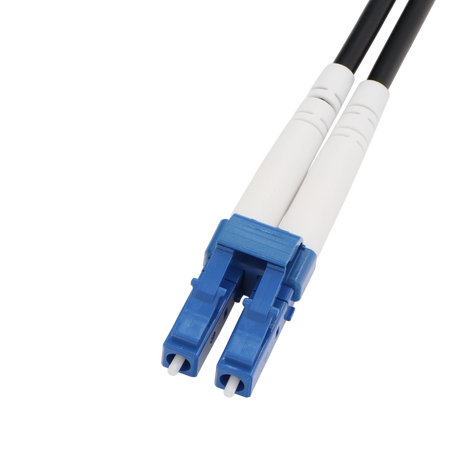 Pre-Terminated Fiber Optic Cable, LC UPC Duplex to LC UPC Duplex