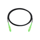 Armored Fiber Optic Patch Cable, SC APC Simplex to SC APC Simplex
