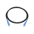 Armored Fiber Optic Patch Cable, SC UPC Simplex to SC UPC Simplex