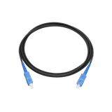 Armored Fiber Optic Patch Cable, SC UPC Simplex to SC UPC Simplex