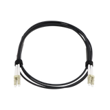 Armored Fiber Optic Patch Cable, LC UPC Duplex to LC UPC Duplex