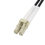 Armored Fiber Optic Patch Cable, LC UPC Duplex to LC UPC Duplex