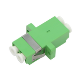 LC-APC Duplex Coupler with Flange, Single-mode OS2 (10 pack)