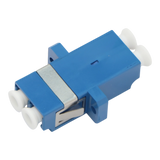 LC-UPC Duplex Coupler with Flange, Single-mode OS2 (10 pack)