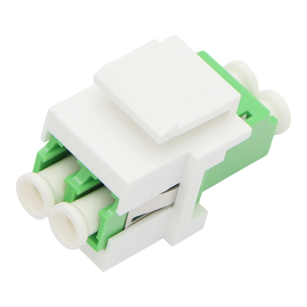 LC-APC Duplex Keystone, Single-mode OS2