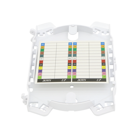 Fiber Splice Tray, 24 Fiber, Fusion Splice