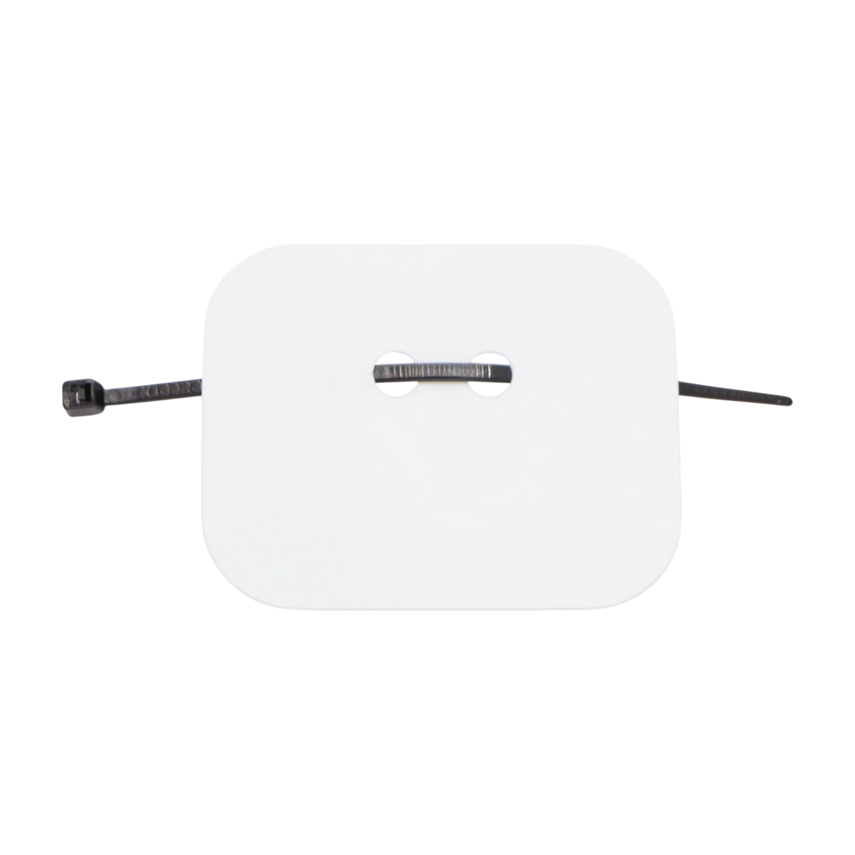 Blank Write-On ID Tags, White