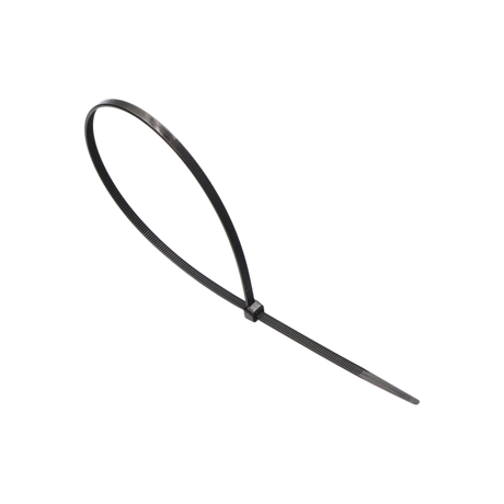 Cable Ties, 14", 50lbs, Black, UV Resistant, Nylon