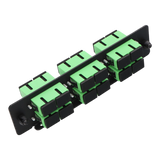 12F, SC-APC Duplex (6) LGX Compatible Adapter Panel, Single-mode OS2