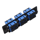12F, SC-UPC Duplex (6) LGX Compatible Adapter Panel, Single-mode OS2