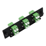 12F, LC-APC Duplex (6) LGX Compatible Adapter Panel, Single-mode OS2