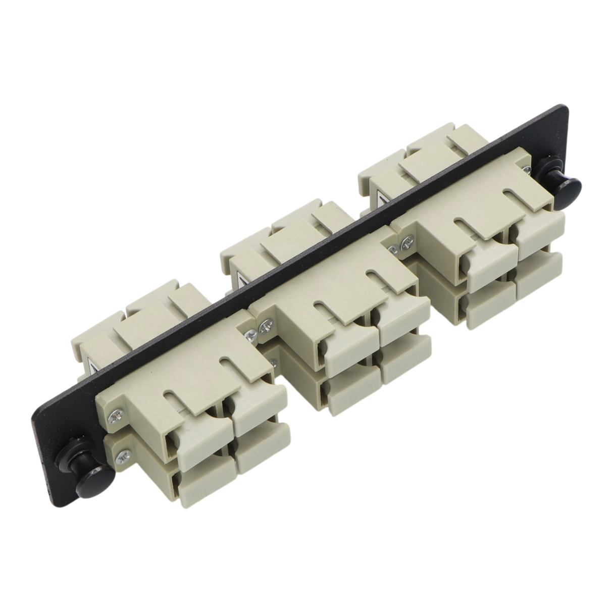 12F, SC-UPC Duplex (6) LGX Compatible Adapter Panel, Multimode OM1/OM2