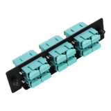12F, SC-UPC Duplex (6) LGX Compatible Adapter Panel, Multimode OM4