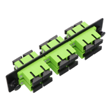 12F, SC-UPC Duplex (6) LGX Compatible Adapter Panel, Multimode OM5